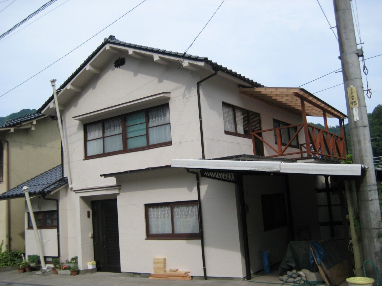 外壁塗装工事 施工後