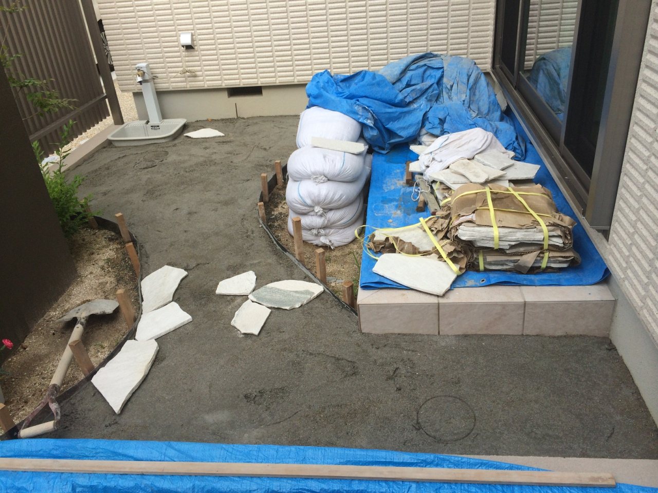 外構工事 施工前