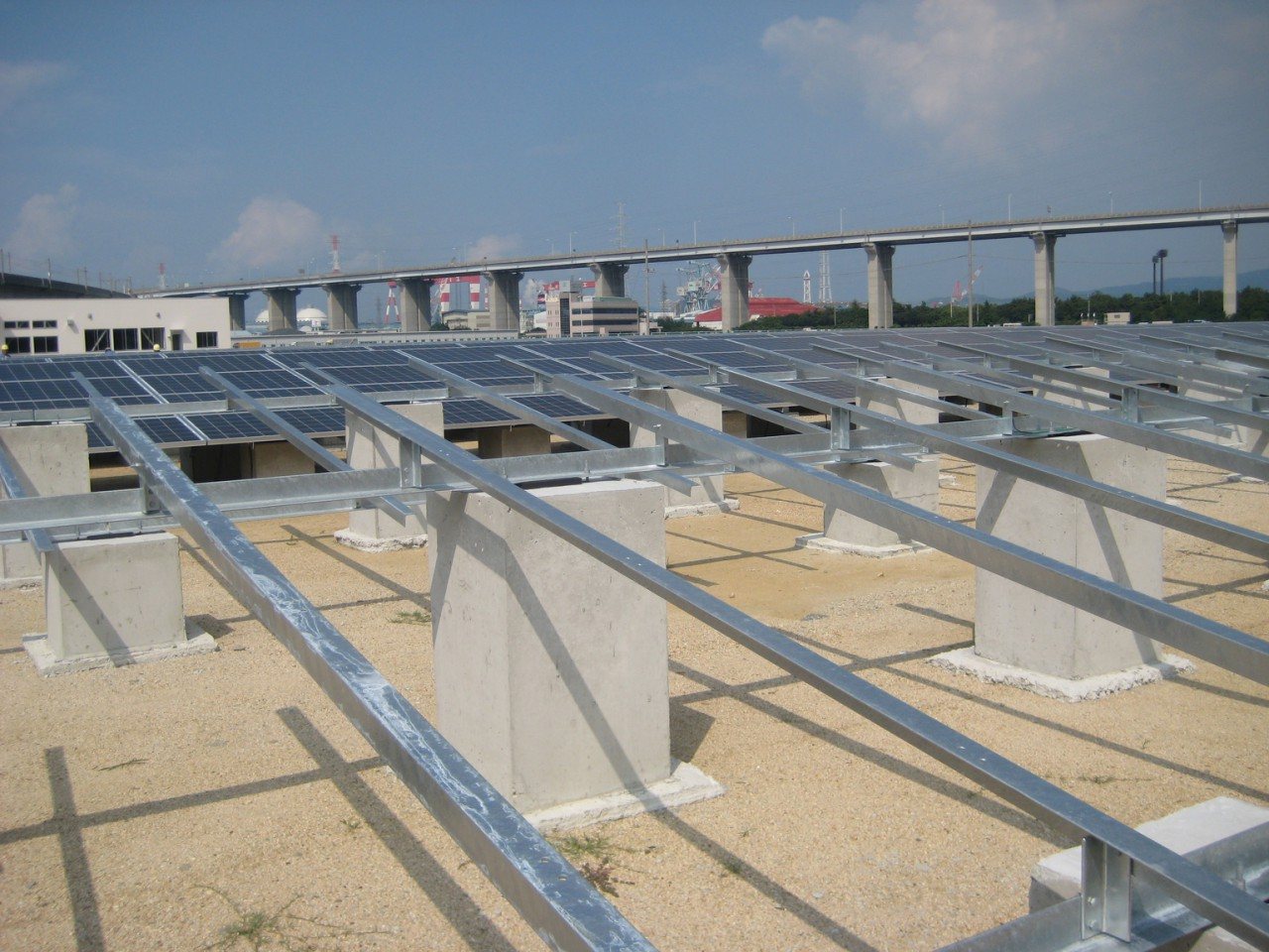 太陽光パネル工事 施工前
